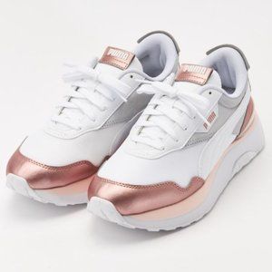 PUMA Cruise Rider Womens Sneakers- Chrome Rose Gold (US 8) GUC